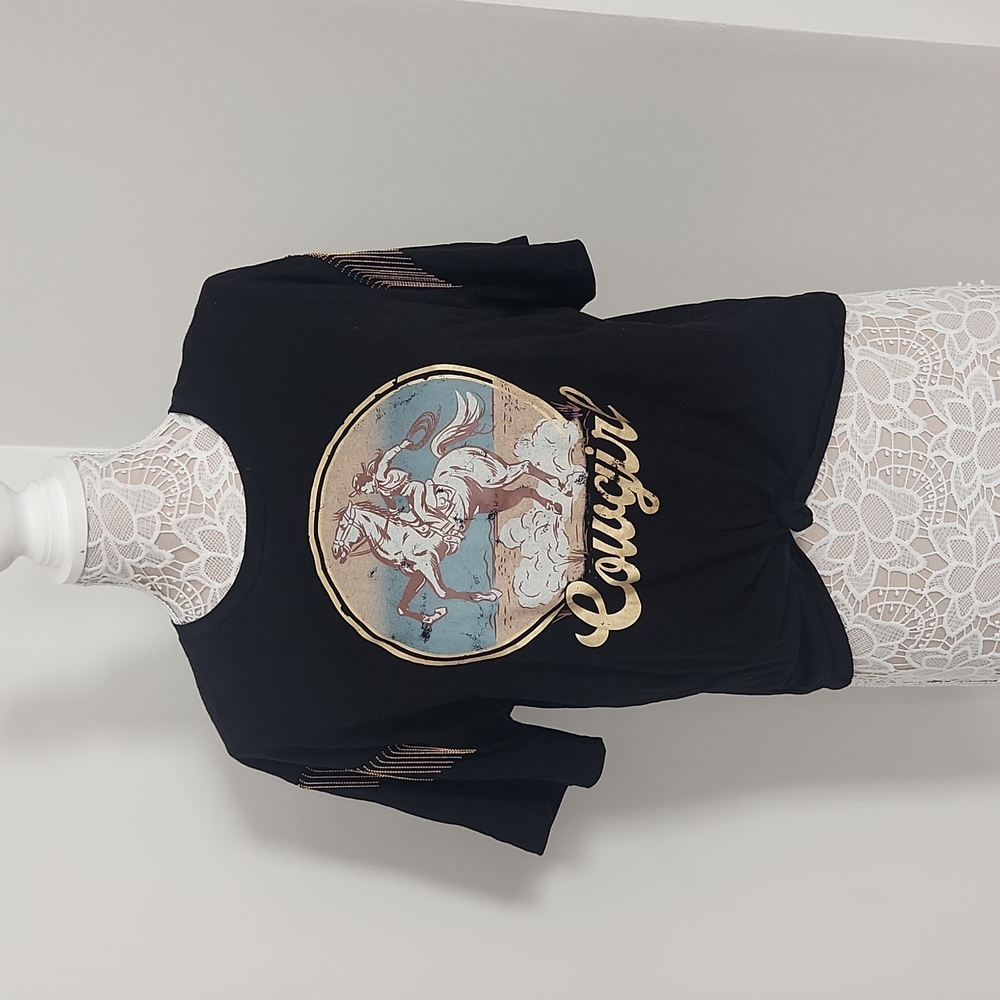 Organic Generation Cowgirl tee size L